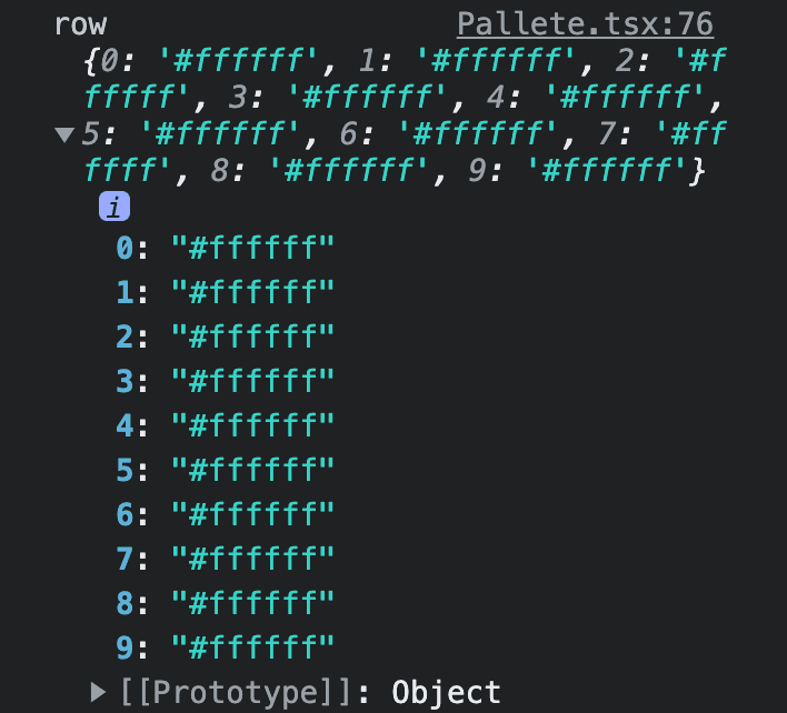 row array